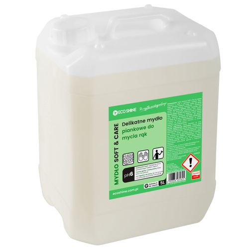 Eco Shine Soft&Care 5L - delikatne mydło piankowe do mycia rąk