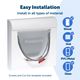 PetSafe Staywell Magnetic Classic Cat Flap - drzwiczki dla kota, z magnetyczną blokadą