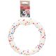 Flamingo Kona E-TPU Ring 23cm - ringo dla psa z pianki, lekkie, pływające, białe