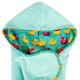 Max&Molly Dog Bathrobe Ducklings - szlafrok dla psa, miękki i chłonny, wzór kaczki