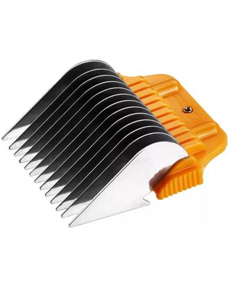 Heiniger Wide W-Snap-On Stainless Steel Comb - Stainless Steel Attachment Combs for Wide Snap-On Blades - 19mm