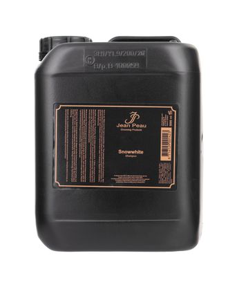 Jean Peau Snowwhite Shampoo - profesjonalny szampon do sierści białej, jasnej i srebrnej, koncentrat 1:4 - 5L