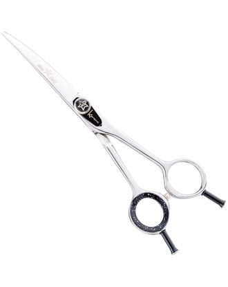 Kenchii Five Star Curved Scissors - nożyczki groomerskie, gięte z ostrzami typu Bevel