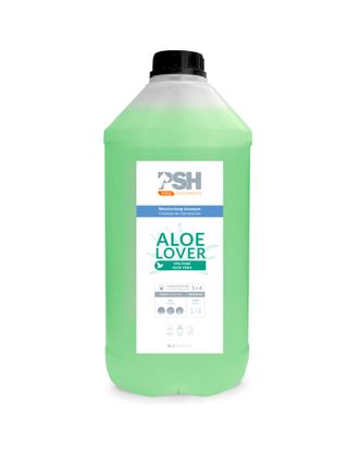 PSH Aloe Vera - szampon intensywnie nawilżający do długiej lub gęstej sierści, z aloesem, koncentrat 1:4 - 5L