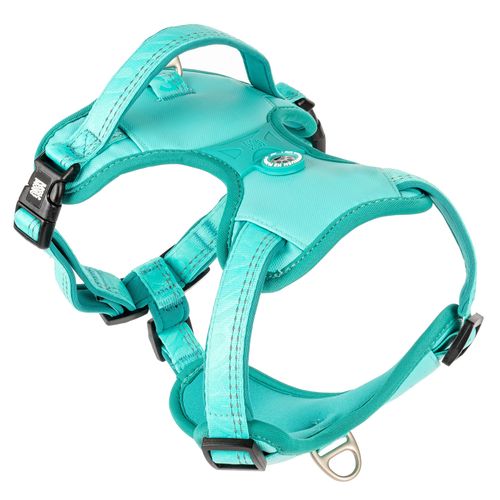 Max&Molly Sport Harness Matrix 2.0 Rturquoise - szelki regulowane dla psa, z identyfikatorem QR, turkusowe