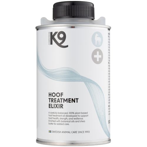 K9 Hoof Treatment Elixir 500ml - preparat do pielęgnacji kopyt, z naturalnymi olejami roślinnymi