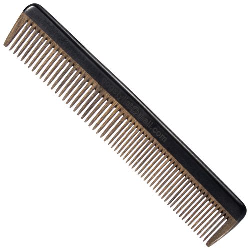 P&W Dog Stylist Comb 17,5cm - pachnący, antystatyczny grzebień z drzewa sandałowego, mieszany rozstaw ząbków 50/50