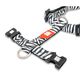 Max&Molly H-Harness Zebra - kolorowe szelki dla psa i szczeniaka, regulowane