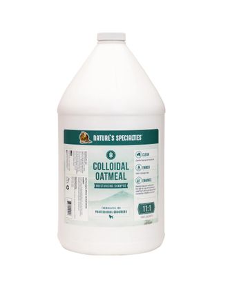 Nature's Specialties Colloidal Oatmeal Shampoo - nawilżający szampon dla psa i kota, z owsem koloidalnym, koncentrat 1:11 - 3,8L