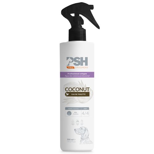 PSH Pro Coconut Eau de Toilettee - egzotyczne perfumy dla psa, o zapachu kokosa, bez alkoholu