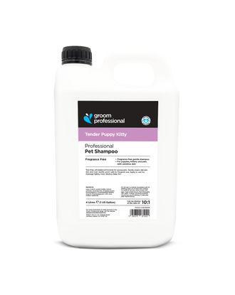 Groom Professional Tender Puppy Kitty Shampoo - delikatny szampon dla szczeniąt i kociąt, koncentrat 1:10 - 4L