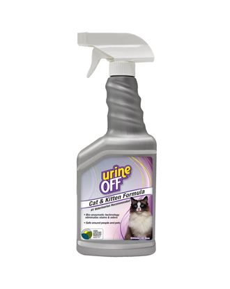 Urine Off Cat & Kitten Formula - preparat do usuwania moczu kotów i kociąt - 500ml