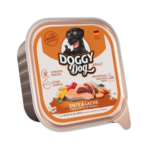 Doggy Dog Duck & Salmon 150g - bezzbożowa mokra karma dla psa, z kaczką i łososiem