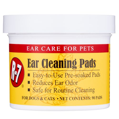 Miracle Care R7 Ear Cleaning Pads 90szt. - waciki do czyszczenia uszu psa i kota