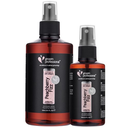 Groom Professional Peachberry Fizz Cologne - woda perfumowana dla psa o zapachu brzoskwini i malin