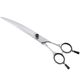 Jargem Curved Black Diamond Scissors - High Gloss Finish Grooming Shears With Decorative Screw