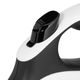 Biglo Ergo Plus White Retractable Leash - smycz automatyczna dla psa, z antypoślizgowym uchwytem