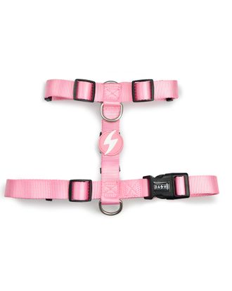Dashi Solid Back Harness Baby Pink - regulowane szelki guard dla psa, jasny róż