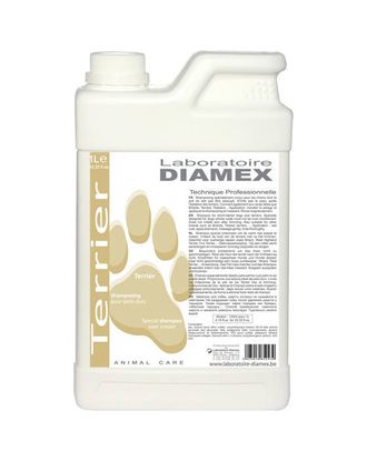 Diamex Terrier Shampoo - szampon dla szorstkiej i twardej sierści, koncentrat 1:8 - 1L