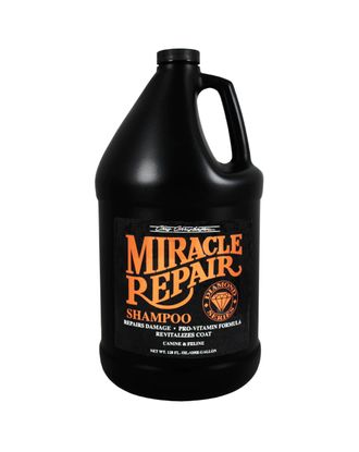 Chris Christensen Miracle Repair Shampoo - witaminowy szampon rewitalizujący zniszczoną sierść psa i kota - 3,8L