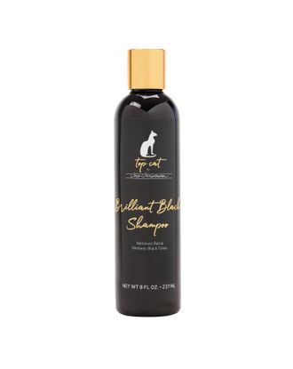Chris Christensen Top Cat Brilliant Black Shampoo - szampon ożywiający ciemny i czarny kolor sierści kota - 236ml