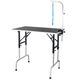 Adjustable Grooming Table with Arm 60x90cm