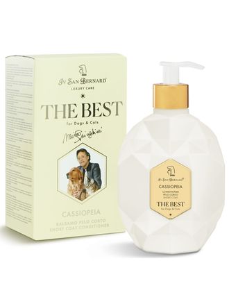 Iv San Bernard Cassiopeia Conditioner - odżywka do krótkiej sierści psa i kota, z roślinnym kolagenem - 500ml
