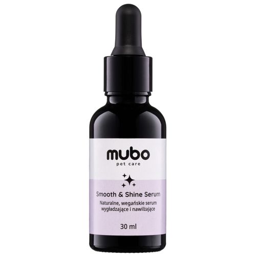 Mubo Smooth & Shine Serum 30ml – Natural, Vegan Formula for Pet’s Coat, Reduces Frizz, Prevents Split Ends