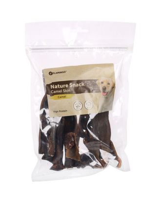 Flamingo Nature Snack Camel Skin 200g - naturalne przysmaki dla psa, skóra wielbłąda