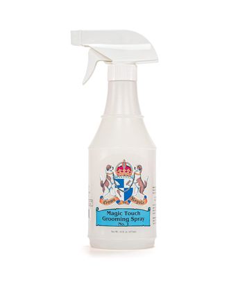 Crown Royale Magic Touch Formula 1 RTU - spray antystatyczny i nabłyszczający do cienkiej i delikatnej sierści psa - 473ml