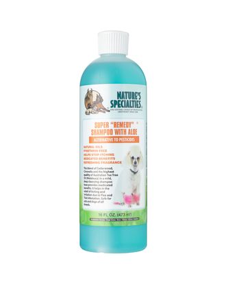 Nature's Specialties Super Remedy Shampoo with Aloe - szampon przeciw insektom dla psa i kota, koncentrat 1:8 - 473ml