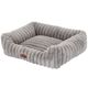 Biglo Cobe Gray - Comfortable & Soft Corduroy Fleece Sofa Dog Bed