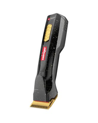 Heiniger Sirius Gold Hair Clipper - maszynka fryzjerska bezprzewodowa, dwubiegowa, zestaw z ostrzem 0,5mm