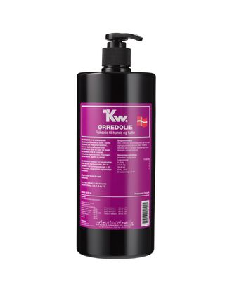 KW Rainbow Trout Oil - Olej z pstrąga tęczowego dla psa i kota - 1L