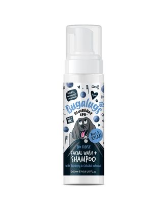 Bugalugs No Rinse Facial Wash & Shampoo for Dogs - suchy szampon dla psa, do mycia okolic pyszczka