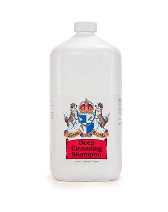 Crown Royale Deep Cleansing Shampoo - szampon głęboko oczyszczający i ożywiający kolor sierści psa i kota - 3,8L