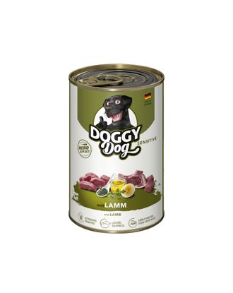 Doggy Dog Lamb Sensitive - bezzbożowa mokra karma dla psa, z jagnięciną - 400g