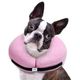Bencmate Inflatable Collar Pink - pluszowy, dmuchany kołnierz dla psa i kota, różowy