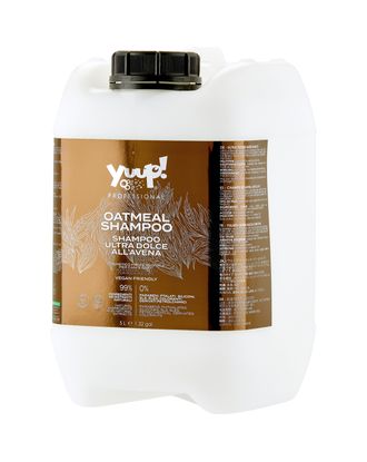 Yuup! Oatmeal Shampoo - profesjonalny szampon owsiany do wrażliwej skóry psa i kota, koncentrat 1:20 - 5L