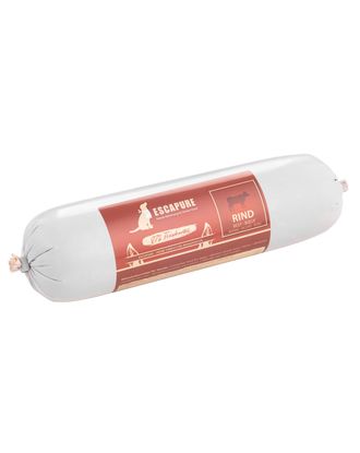 Escapure Rind Wurst - karma mokra dla psa, baton mięsny, wołowina - 800g