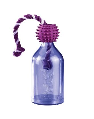 PetSafe Busy Buddy Tug-A-Jug - zabawka na przysmaki dla psa, butelka z szarpakiem