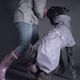 Hurtta Mudventure Reflective Coat Lavender - Dog Raincoat