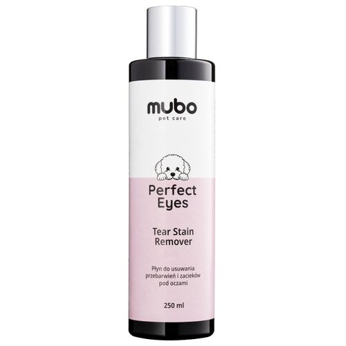 Mubo Perfect Eyes Tear Stain Remover 250ml -  płyn na zacieki i przebarwienia pod oczami dla psa i kota