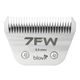 Blovi Prime Line Blade No. 7FW - Professional Wide Japanese Steel Clipper Blade for Dogs, Snap-On, 3.2mm