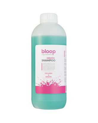 Bloop Volumize Shampoo - odżywczy szampon dla psa zwiększający objętość sierści z keratyną i kolagenem, koncentrat 1:10 - 1L