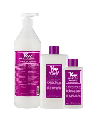 KW Almond Shampoo - nawilżający szampon z olejkiem migdałowym dla psa i kota, koncentrat 1:3
