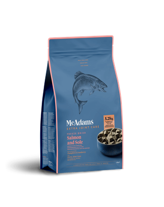 McAdams Freeze Dried Salmon & Sole - liofilizowana karma dla psa dorosłego, z łososiem i solą