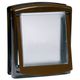 PetSafe Staywell Original 2-Way Pet Door Brown - drzwiczki dla psa i kota, klasyczne, brązowe