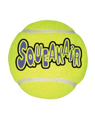 KONG SqueakAir Tennis Ball M (6cm) - piłka tenisowa z piszczałką, aport dla średniego psa