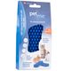 Pet+Me Soft Silicone Brush Blue - szczotka silikonowa dla małych psów z niewielką ilością lub bez podszerstka, kotów krótkowłosych i królików